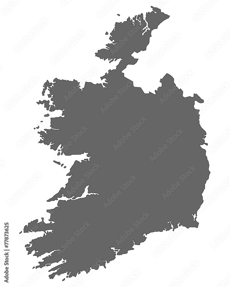 Obraz premium Irland Grau