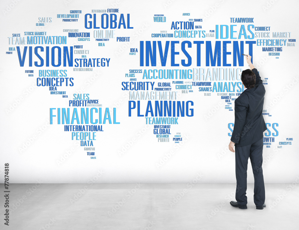 Investment Global Business Profit Banking Budget Concept Investment Global Business Profit Banking Budget Concept