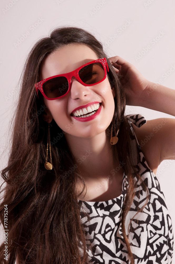 Emotional portrait of beautiful woman Emotional portrait of beautiful woman