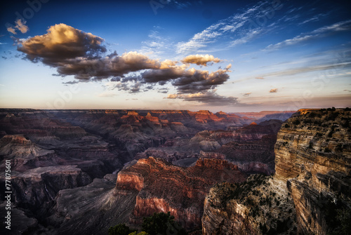 Sonnenuntergang am Hopi point, Grand Canyon