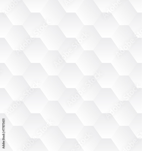 Fototapeta Naklejka Na Ścianę i Meble -  Subtle geometrical white seamless pattern