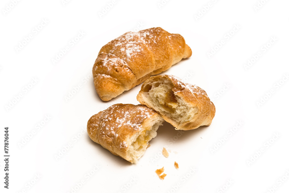 Croissant alla marmellata Croissant alla marmellata