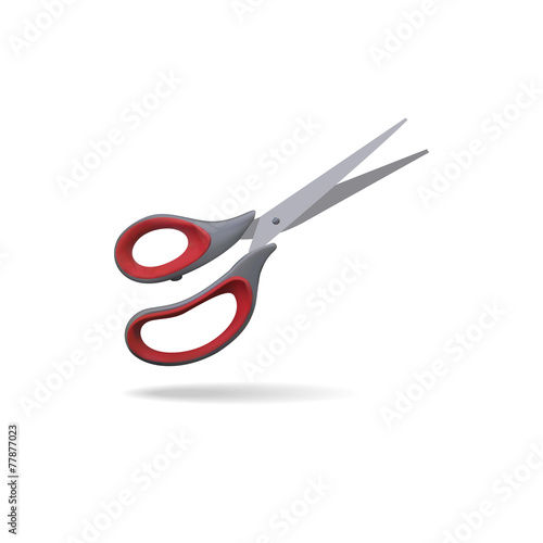 Red scissors