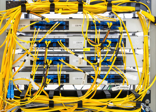 Confused of fiber optic panel