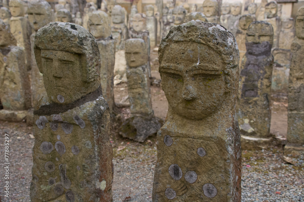 五百羅漢　石仏像
