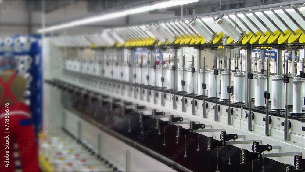 Production of synthetic fibers in the textile industry Production of synthetic fibers in the textile industry
