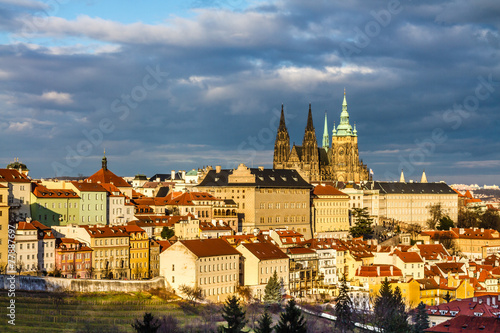 St.Vitus Cathedral and Prague Castle-Czech Rep.