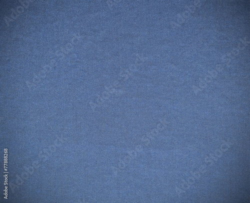 Vignetted Blue fabric texture for background