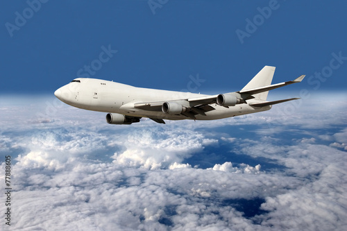 Large white plane