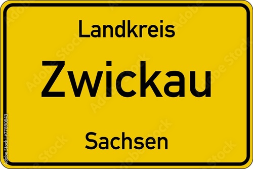 Landkreis Zwickau in Sachsen