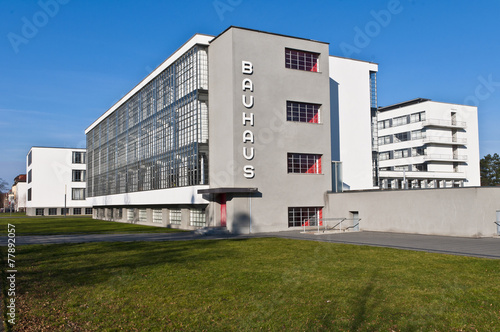das Bauhaus in Dessau-Roßlau (Sachsen-Anhalt) Deutschland
