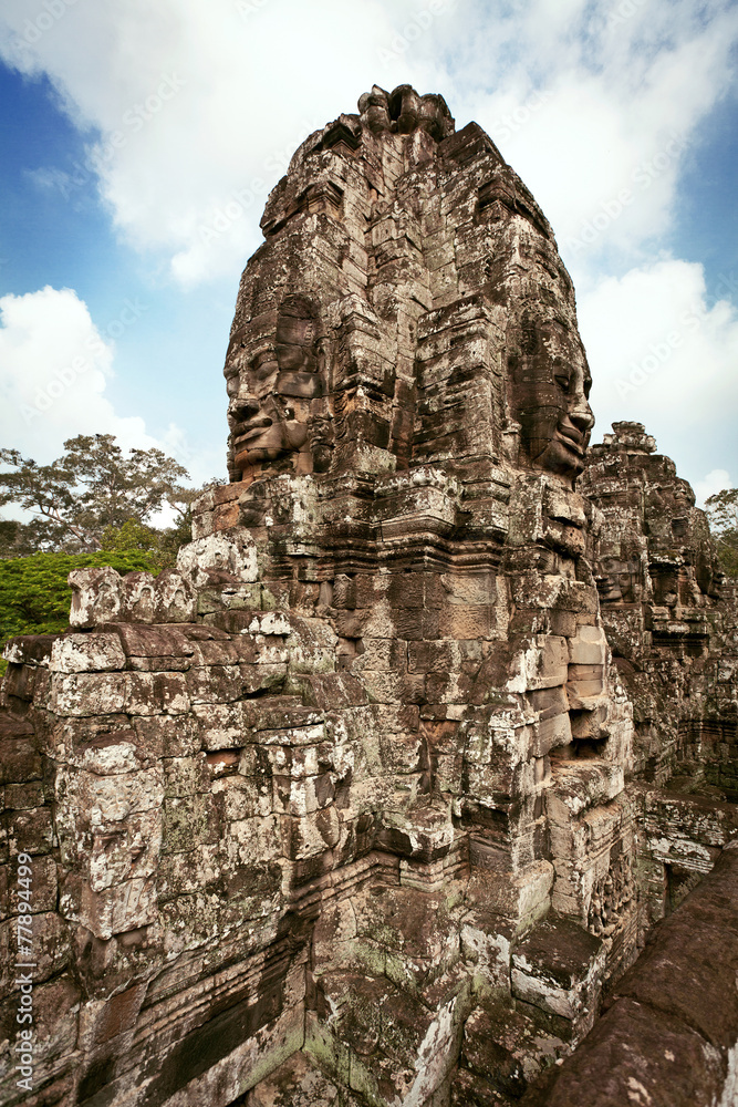Statue of Bayon temple