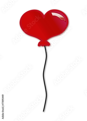 Herzluftballon Ballon Luftballon Liebe