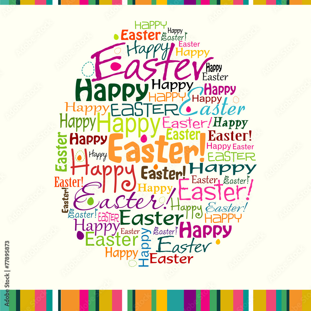 Template Easter greeting card, vector Template Easter greeting card, vector