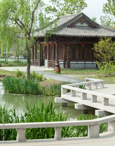 Park in Yangzhou photo