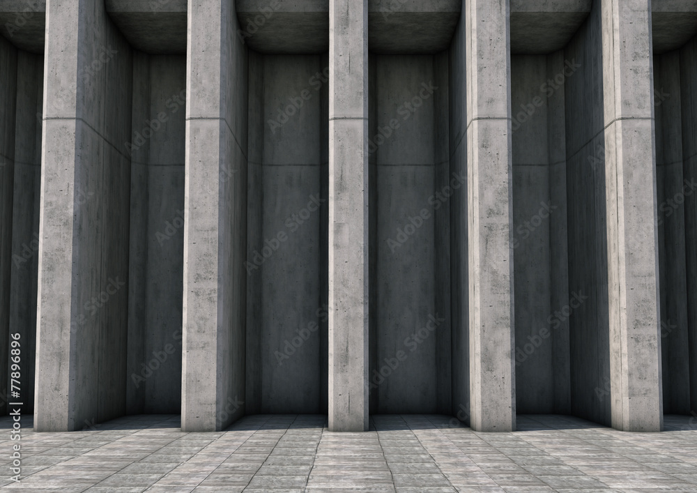 Fototapeta premium Abstract background of the concrete