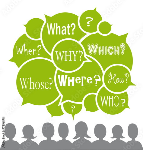 Questions in english, Vektor