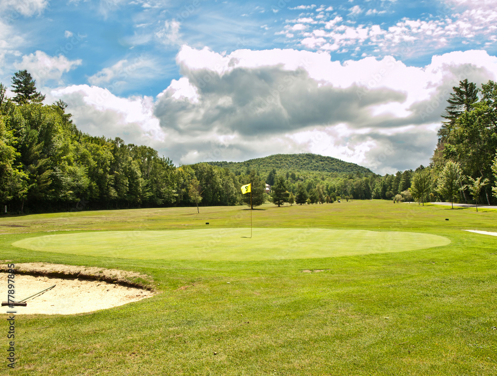 Naklejka premium golf course