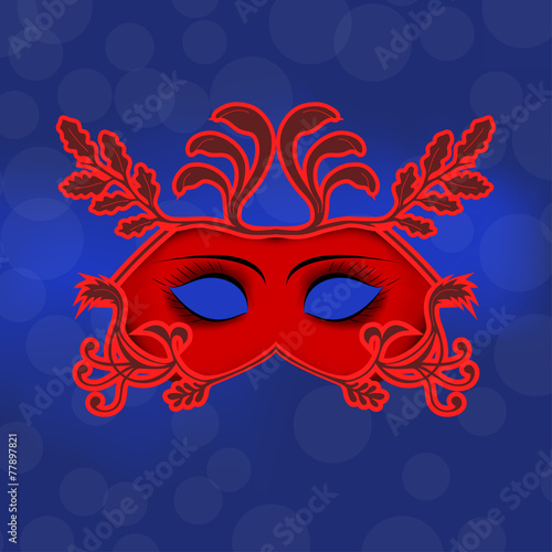 Venetian carnival masks. Celebration and fun.