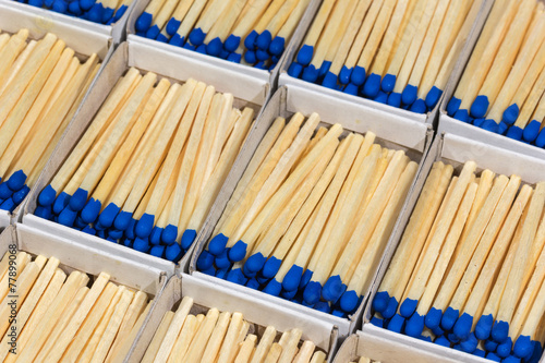 matchboxes with matches