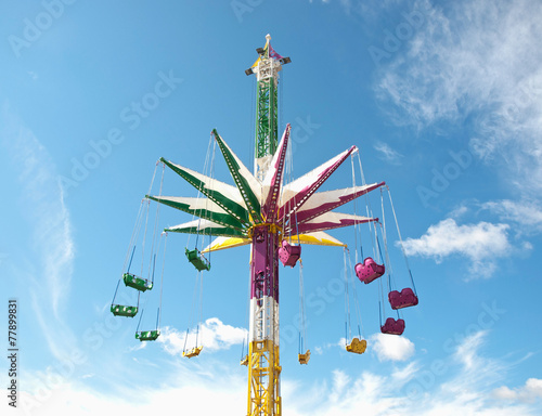 fairgrounds ride photo