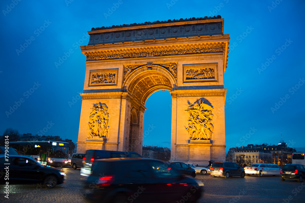 Arch de Triumph, Paris