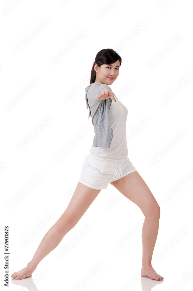 Fototapeta premium Yoga girl