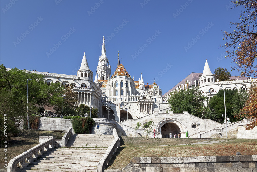 Budapest. View of Fisherman's Bastion