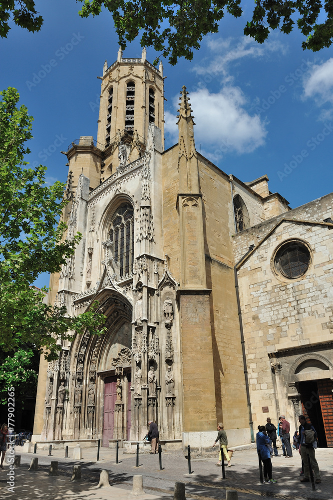 Obraz premium Provenza, Aix-en-Provence, la cattedrale