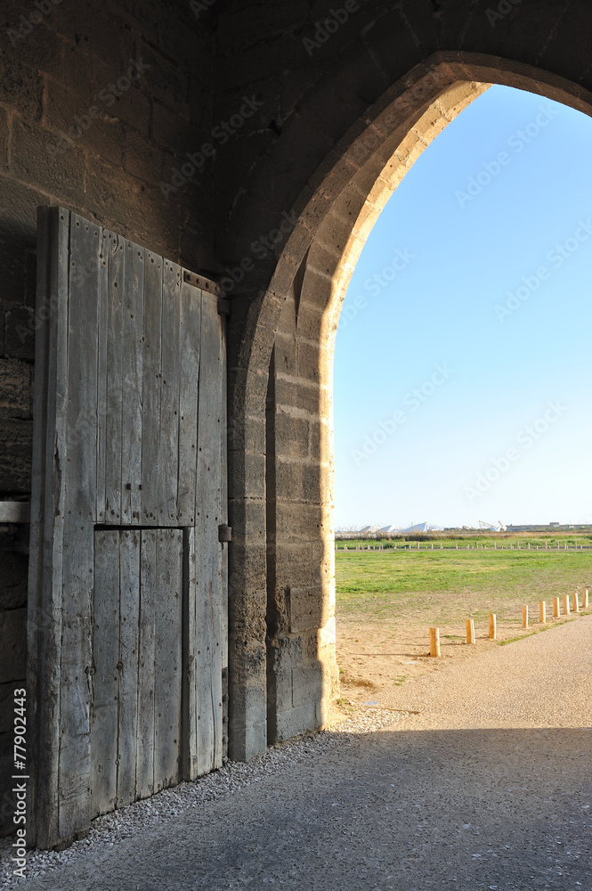 Obraz premium Camargue Aigues Mortes, le mura