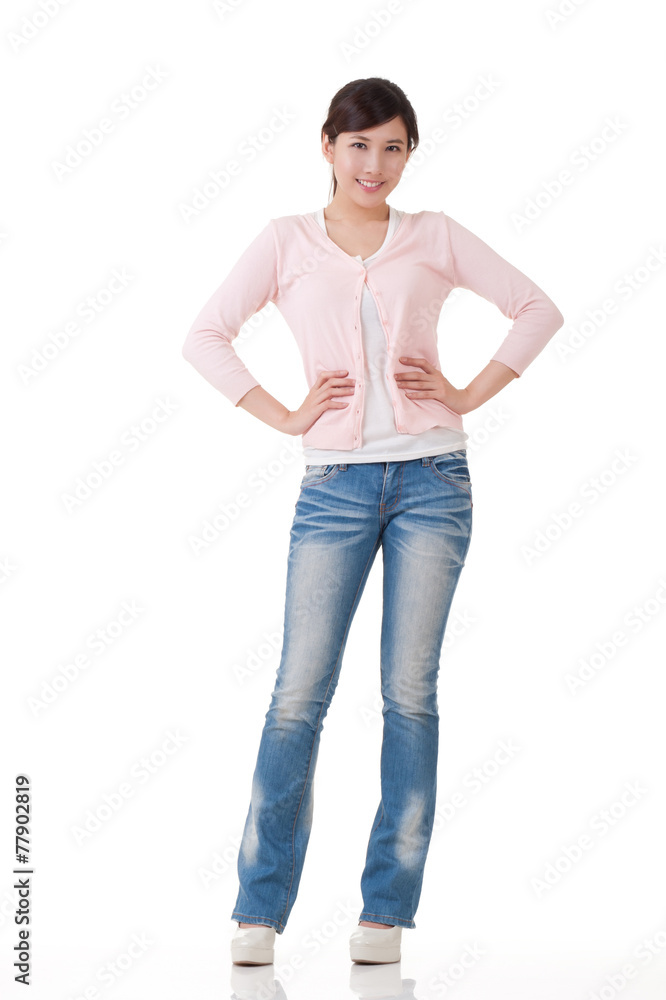 Attractive young Asian woman Attractive young Asian woman