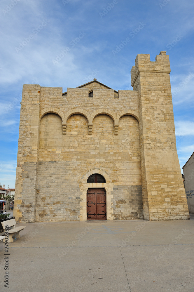 Camargue, Saintes-Maries-de-la-Mer , la chiesa fortificata
