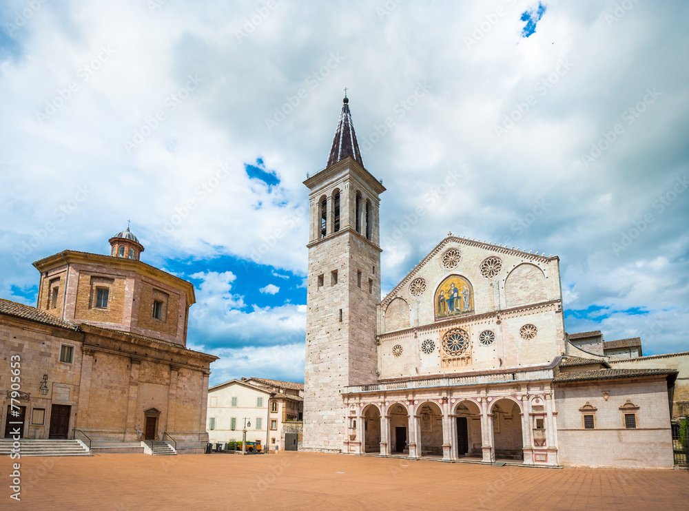 Spoleto Cathedral, Umbria, Italy