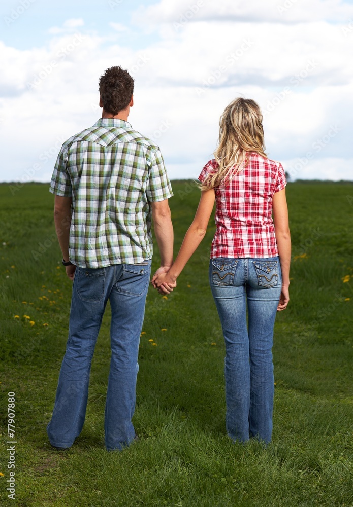 Happy loving couple. Happy loving couple.
