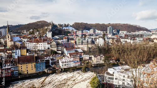 Baden in canton Aargau, Switzerland
