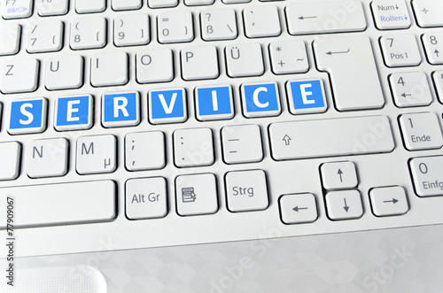 Helle Tastatur: Service photo