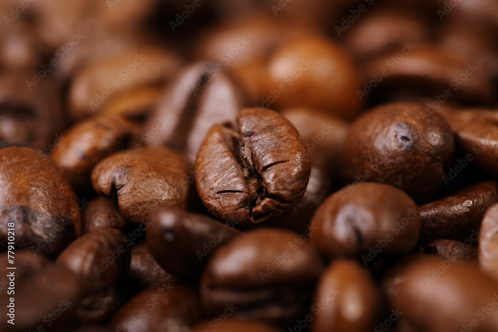 roasted coffee beans background with focus foreground roasted coffee beans background with focus foreground