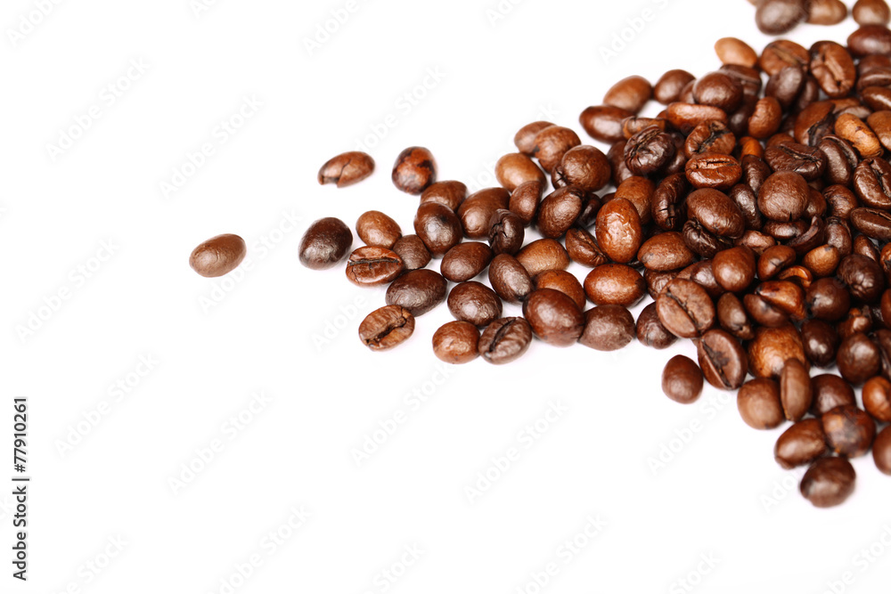 Coffee Beans isolated on white Coffee Beans isolated on white