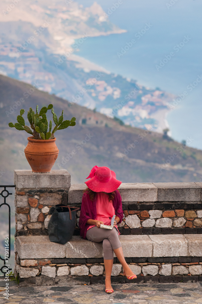 Fototapeta premium One day in Castelmola