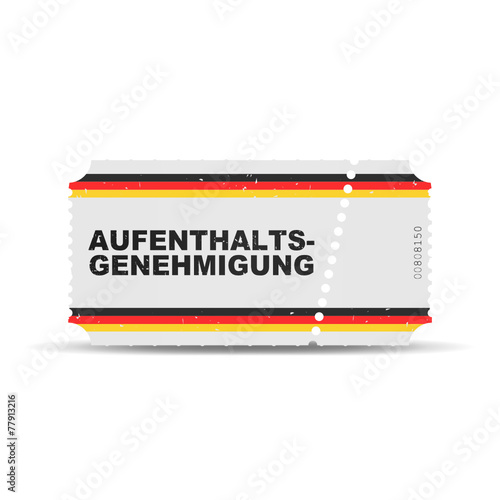 ticket v3 aufenthaltsgenehmigung I