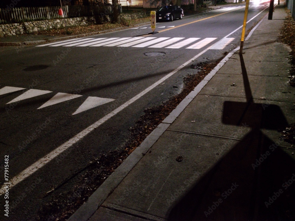 Fototapeta premium road at night