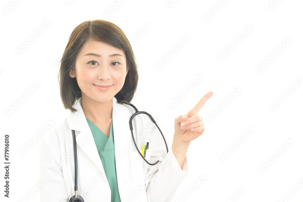 笑顔の女医 笑顔の女医