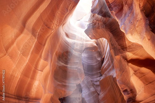 The Upper Antelope Canyon in Page, Arizona, United States. India