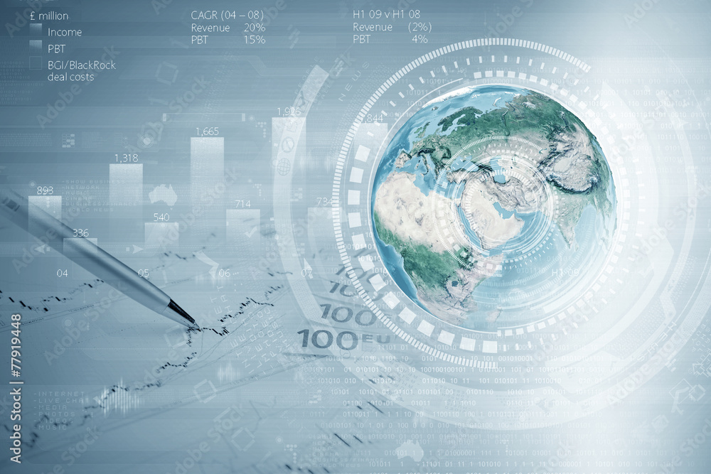 Obraz premium Making money