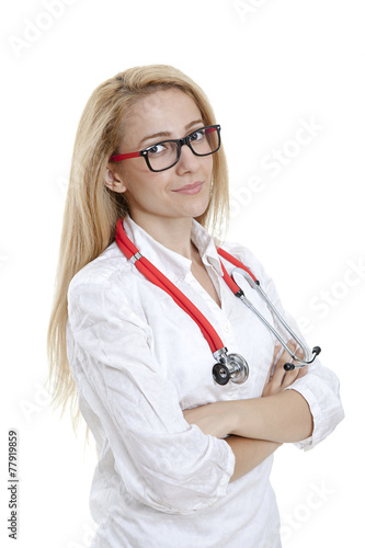 Confident Female Doctor
