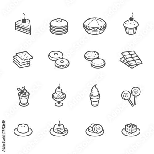 Dessert Icons