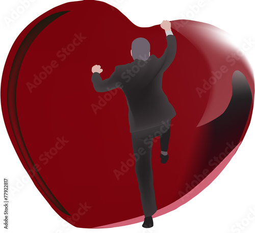 arrampicarsi al cuore