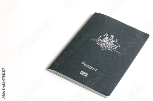 Obraz na płótnie Australian Passport w salonie