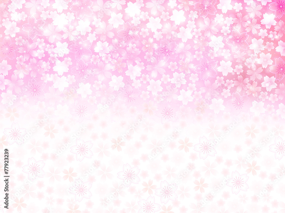 桜　和紙　背景