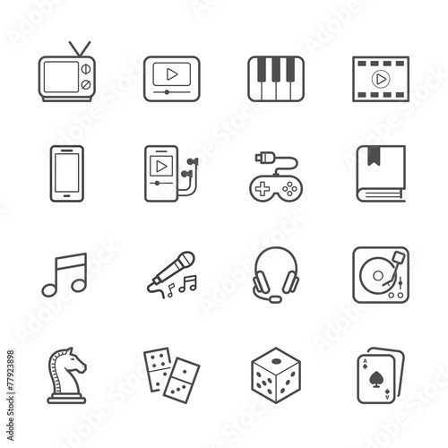 Entertainment Icons